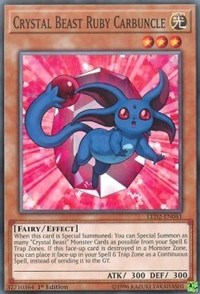 Crystal Beast Ruby Carbuncle [Legendary Duelists: Ancient Millennium]