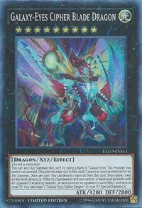 Galaxy-Eyes Cipher Blade Dragon [Extreme Force]