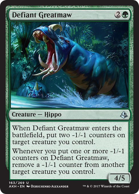 Defiant Greatmaw [Amonkhet]