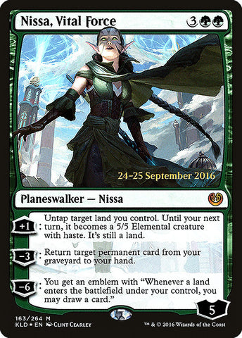 Nissa, Vital Force [Kaladesh Promos]