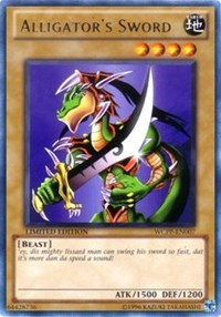 Alligator's Sword [World Championship 2010 Card Pack]