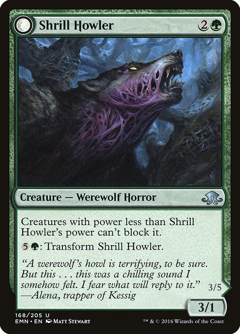 Shrill Howler // Howling Chorus [Eldritch Moon]