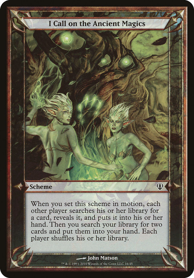 I Call on the Ancient Magics [Archenemy]