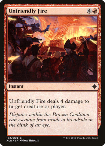 Unfriendly Fire [Ixalan] - BinderPOS Limited (dev2)