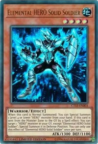 Elemental HERO Solid Soldier [2018 Mega-Tins]