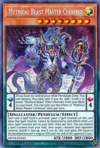 Mythical Beast Master Cerberus [2018 Mega-Tins Mega Pack]