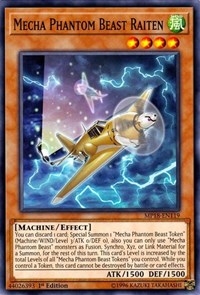 Mecha Phantom Beast Raiten [2018 Mega-Tins Mega Pack]