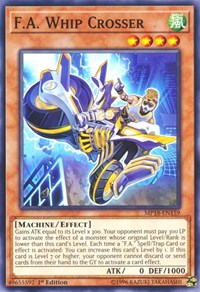 F.A. Whip Crosser [2018 Mega-Tins Mega Pack]