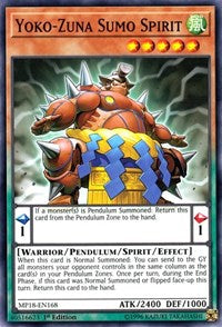 Yoko-Zuna Sumo Spirit [2018 Mega-Tins Mega Pack]