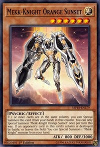 Mekk-Knight Orange Sunset [2018 Mega-Tins Mega Pack]