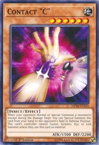 Contact "C" [2018 Mega-Tins Mega Pack]
