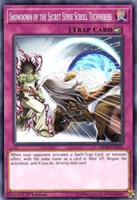 Showdown of the Secret Sense Scroll Techniques [2018 Mega-Tins Mega Pack]