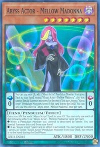 Abyss Actor - Mellow Madonna [Legendary Duelists: White Dragon Abyss]