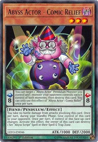Abyss Actor - Comic Relief [Legendary Duelists: White Dragon Abyss]