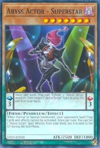 Abyss Actor - Superstar [Legendary Duelists: White Dragon Abyss]