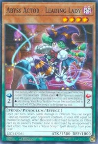 Abyss Actor - Leading Lady [Legendary Duelists: White Dragon Abyss]