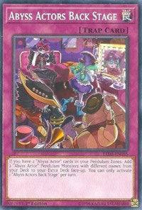 Abyss Actors Back Stage [Legendary Duelists: White Dragon Abyss]