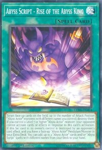 Abyss Script - Rise of the Abyss King [Legendary Duelists: White Dragon Abyss]