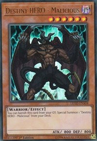 Destiny HERO - Malicious (UR) [Legendary Hero Decks]