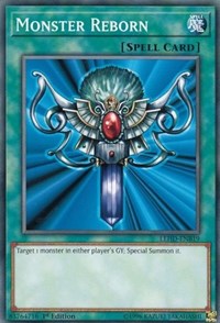 Monster Reborn (B) [Legendary Hero Decks]