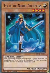 Tyr of the Nordic Champions [Legendary Hero Decks]