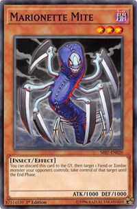 Marionette Mite [Structure Deck: Zombie Horde]
