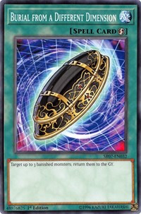 Burial from a Different Dimension [Structure Deck: Zombie Horde]