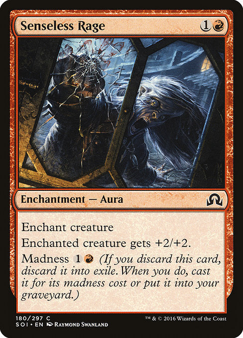 Senseless Rage [Shadows over Innistrad] - BinderPOS Limited (dev2)