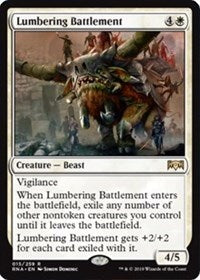 Lumbering Battlement [Ravnica Allegiance]