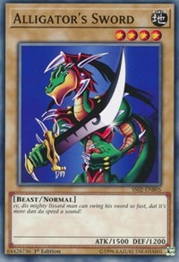 Alligator's Sword [Speed Duel Decks: Duelists of Tomorrow]