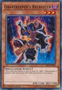 Gravekeeper's Recruiter [Speed Duel Decks: Destiny Masters]