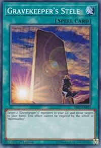 Gravekeeper's Stele [Speed Duel Decks: Destiny Masters]