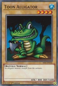 Toon Alligator [Speed Duel Decks: Destiny Masters]