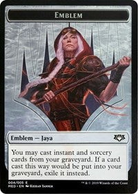 Emblem -  Jaya Ballard [Mythic Edition: Ravnica Allegiance]