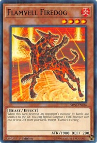 Flamvell Firedog [Structure Deck: Soulburner]