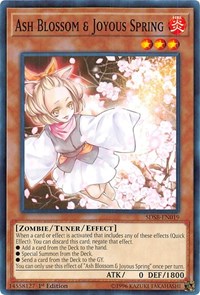 Ash Blossom & Joyous Spring [Structure Deck: Soulburner]