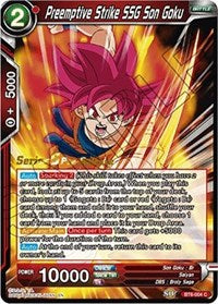 Preemptive Strike SSG Son Goku (Destroyer Kings) [Prerelease Promos] [BT6-004_PR]