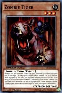 Zombie Tiger [Speed Duel: Arena of Lost Souls]