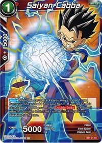 Saiyan Cabba (Alternate Art) [Special Anniversary Set] [BT1-014]