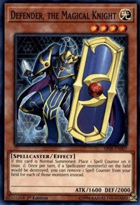 Defender, the Magical Knight [Structure Deck: Order of the Spellcasters] [SR08-EN007]