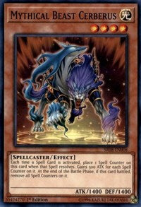 Mythical Beast Cerberus [Structure Deck: Order of the Spellcasters] [SR08-EN008]