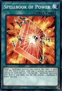 Spellbook of Power [Structure Deck: Order of the Spellcasters] [SR08-EN028]