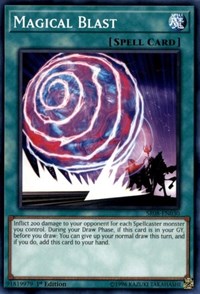 Magical Blast [Structure Deck: Order of the Spellcasters] [SR08-EN030]