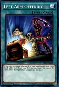 Left Arm Offering [Structure Deck: Order of the Spellcasters] [SR08-EN033]