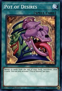 Pot of Desires [Structure Deck: Order of the Spellcasters] [SR08-EN034]