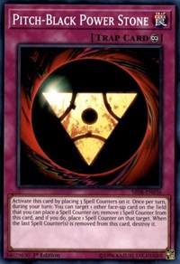 Pitch-Black Power Stone [Structure Deck: Order of the Spellcasters] [SR08-EN036]