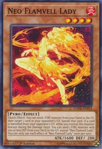Neo Flamvell Lady [Dark Neostorm] [DANE-EN014]