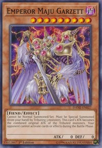 Emperor Maju Garzett [Dark Neostorm] [DANE-EN027]
