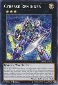 Cyberse Reminder [Dark Neostorm] [DANE-EN040]