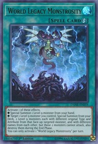 World Legacy Monstrosity [Dark Neostorm] [DANE-EN059]